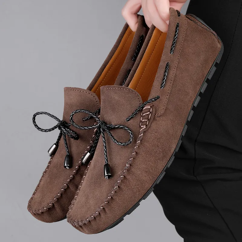 Baibianzhiheren Gommino Loafers Men's-15