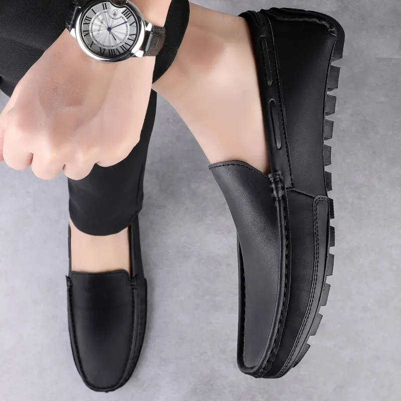 Baibianzhiheren Gommino Loafers Men's-12