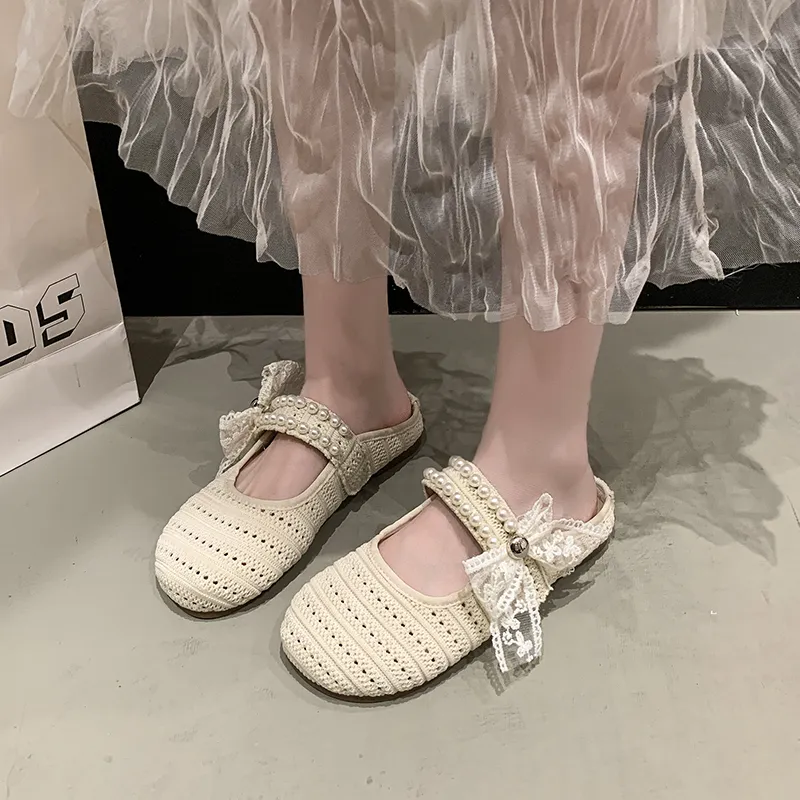 Baibianzhiheren Closed Toe Slippers Women's-7