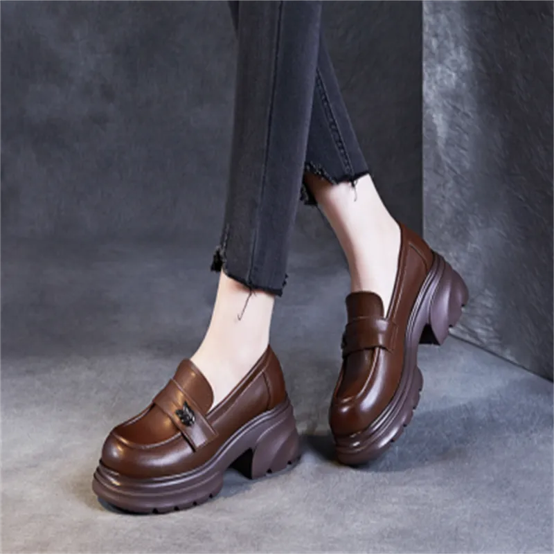 Baibianzhiheren Loafers Women's-3