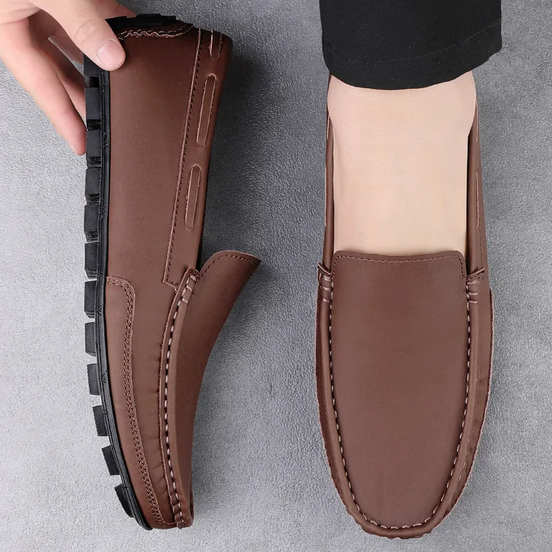 Baibianzhiheren Gommino Loafers Men's-7