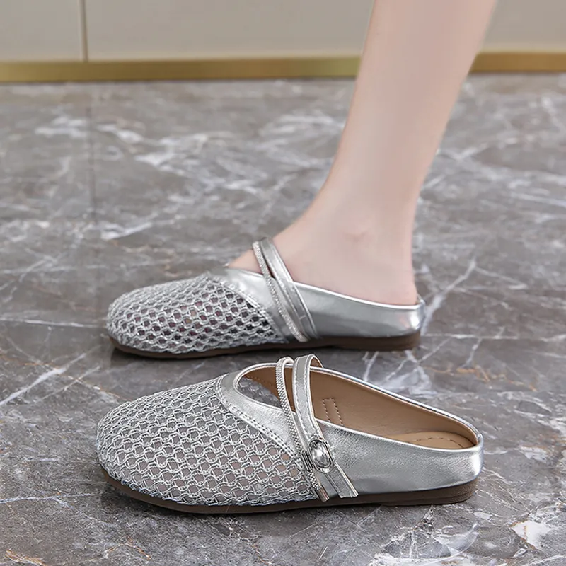 Baibianzhiheren Closed Toe Slippers Women's-7