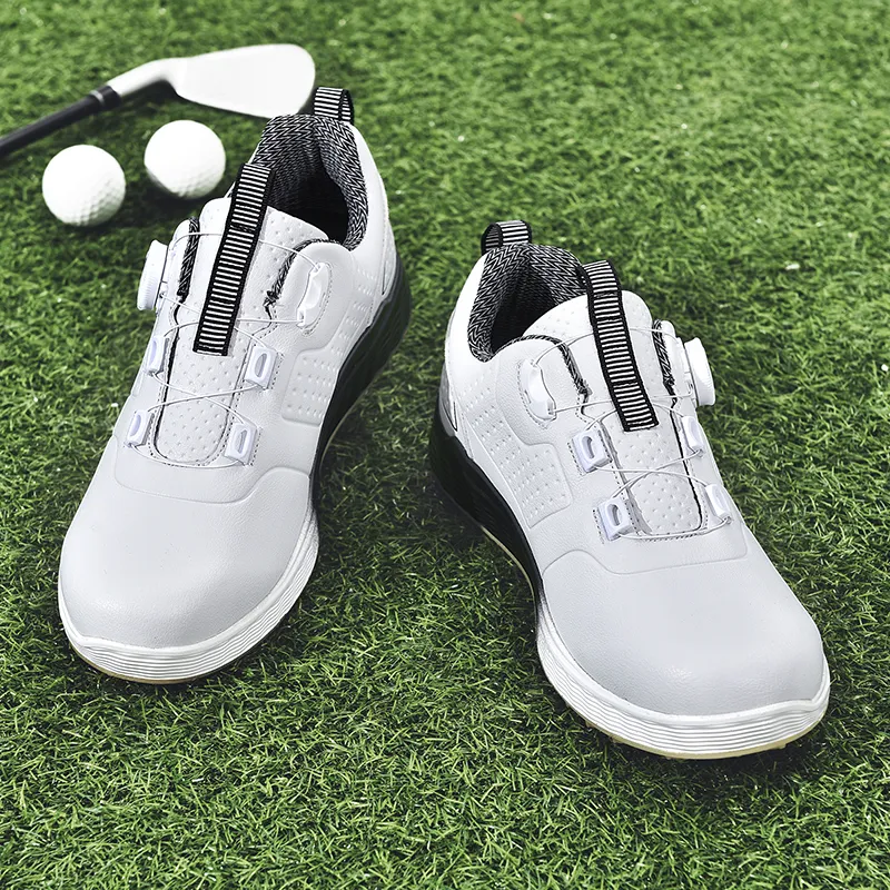 Baibianzhiheren Breathable Cushioning Golf Shoes Unisex-8
