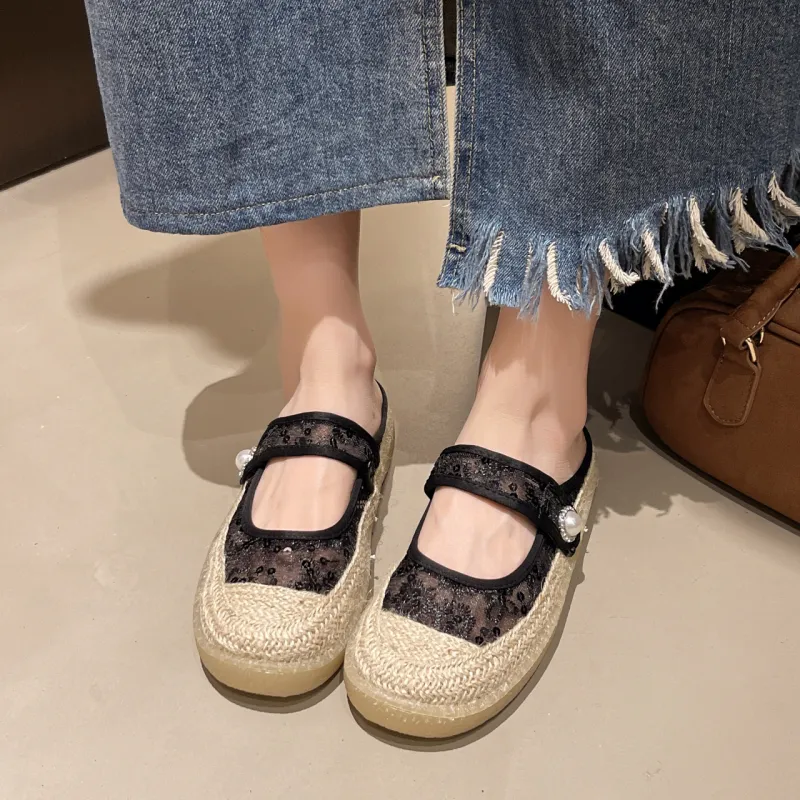 Baibianzhiheren Espadrilles Women's-4