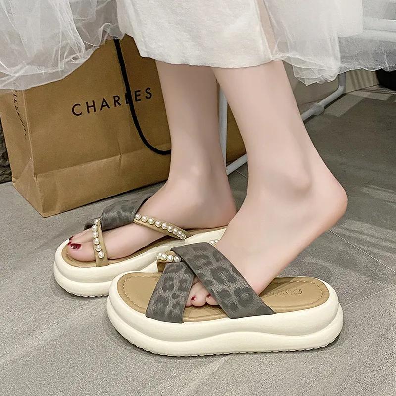 Baibianzhiheren Slide Slippers Women's-4