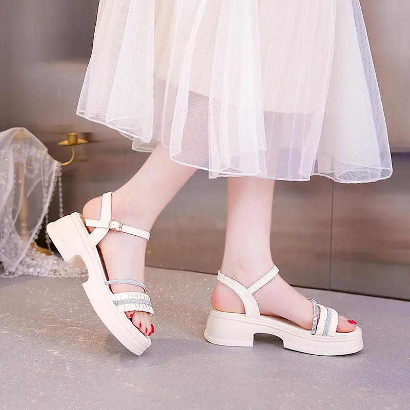 Baibianzhiheren One Strap Sandals Women's-1