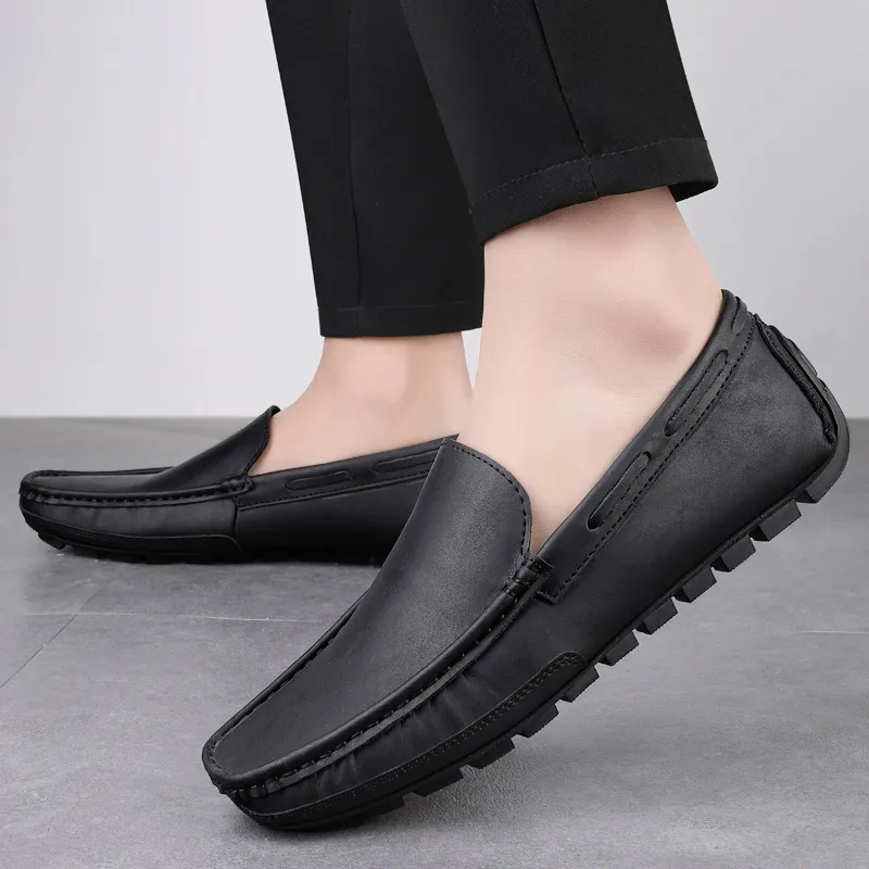 Baibianzhiheren Gommino Loafers Men's-14