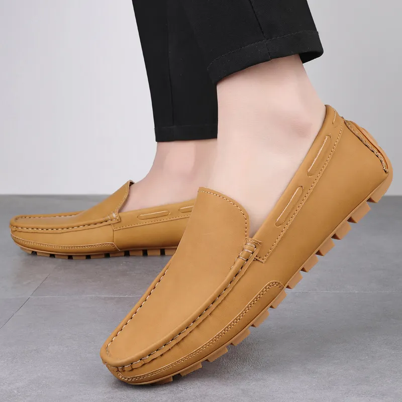 Baibianzhiheren Gommino Loafers Men's-4