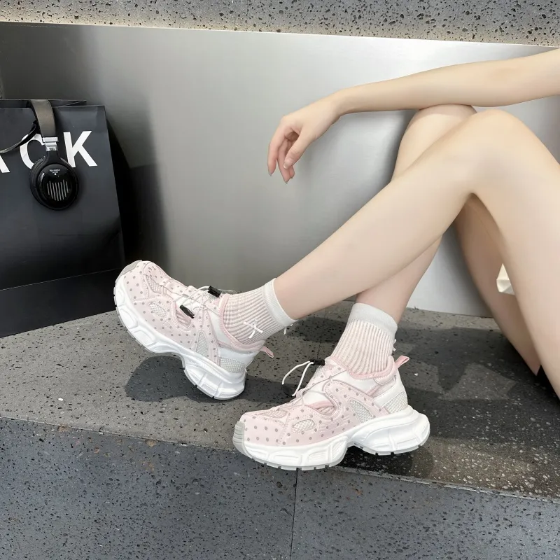 Baibianzhiheren Breathable Low Top Casual Shoes Women's-7