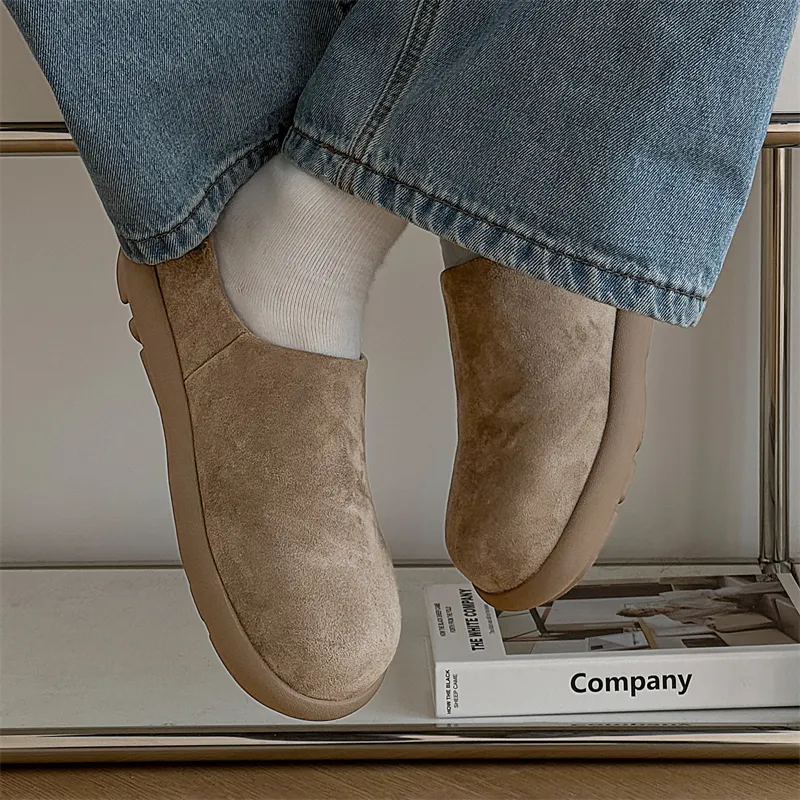 Baibianzhiheren Quiet Wrap toe Slippers Men's-6
