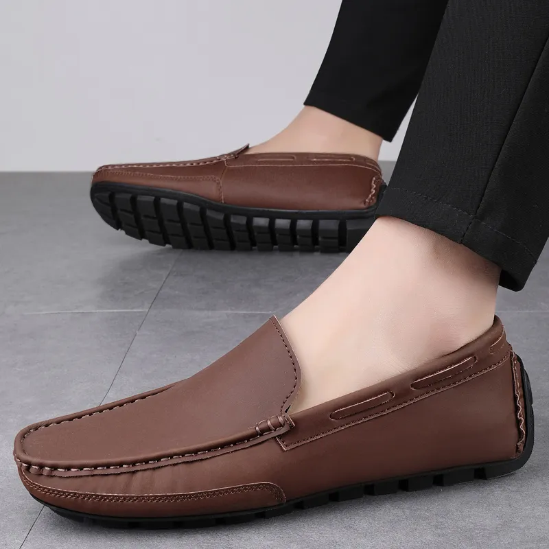 Baibianzhiheren Gommino Loafers Men's-9