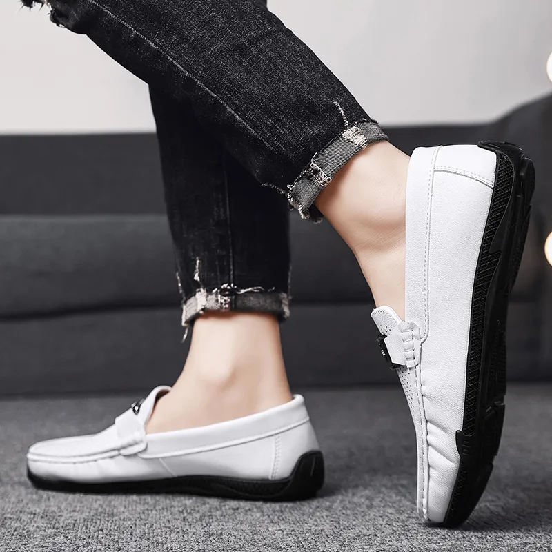Baibianzhiheren Gommino Loafers Men's-7