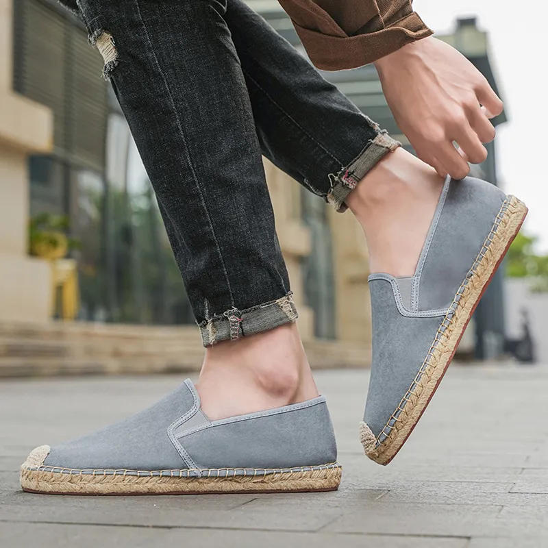 Baibianzhiheren Espadrilles Men's-19