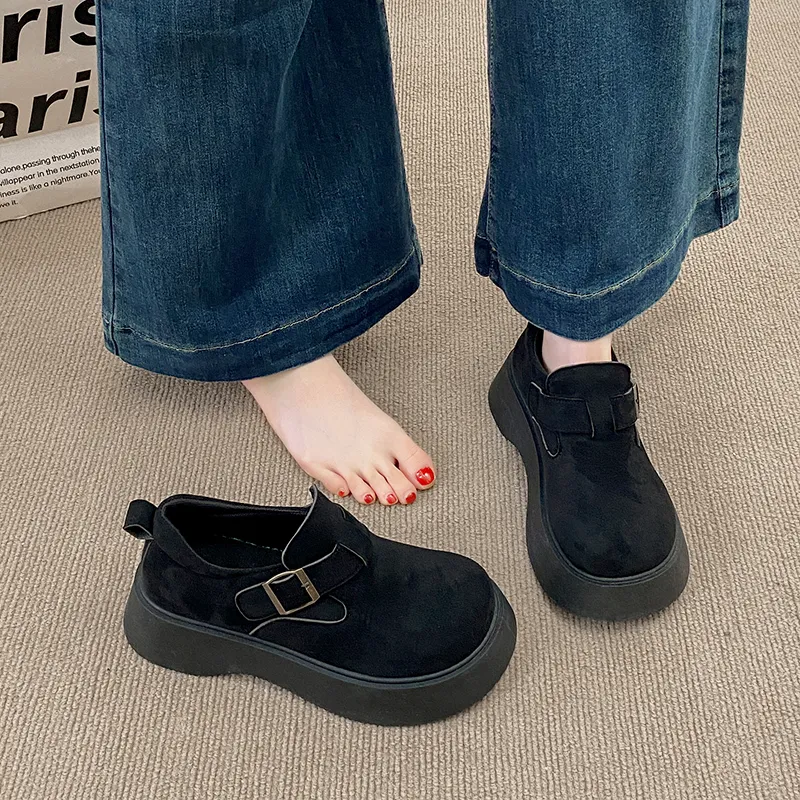 Baibianzhiheren Women's Casual Shoes 5cm Women's-15