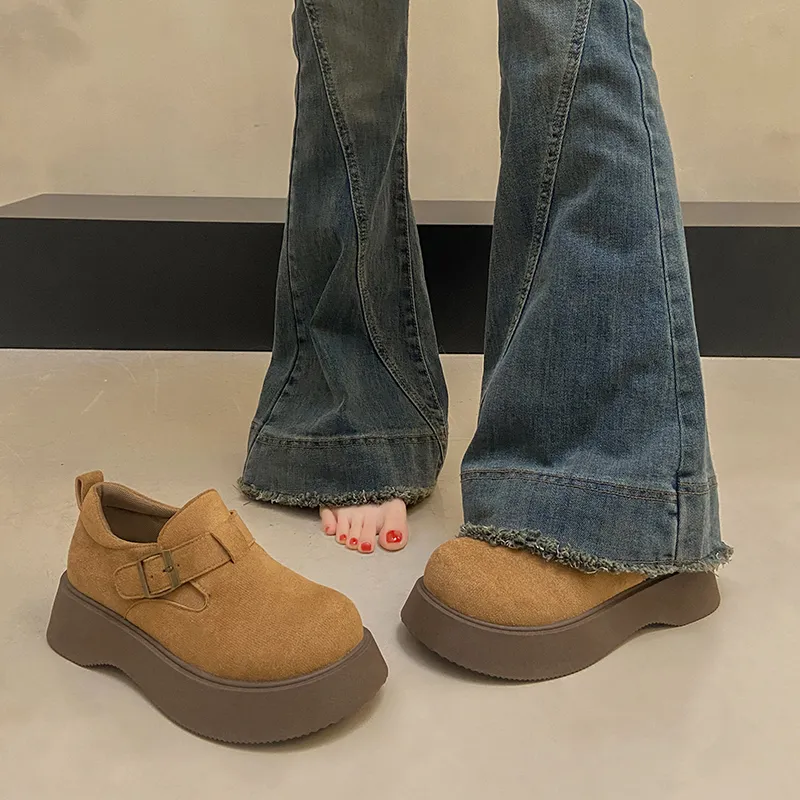Baibianzhiheren Women's Casual Shoes 5cm Women's-3