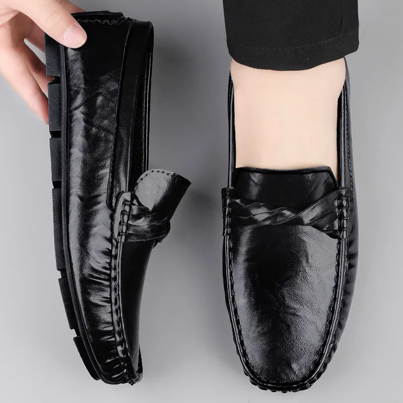 Baibianzhiheren Gommino Loafers Men's-1
