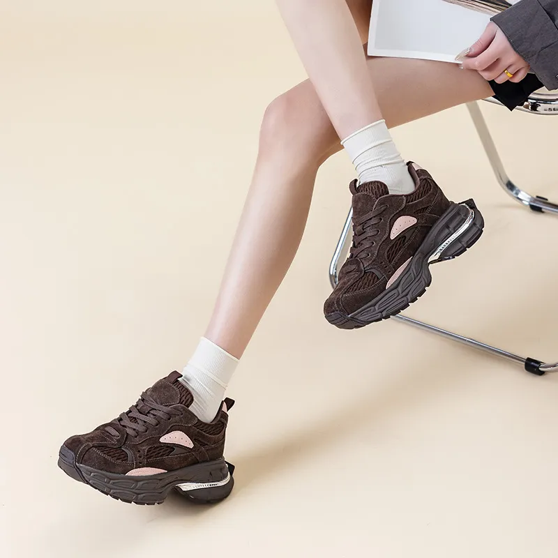 Baibianzhiheren Chunky Sneakers Women's-14