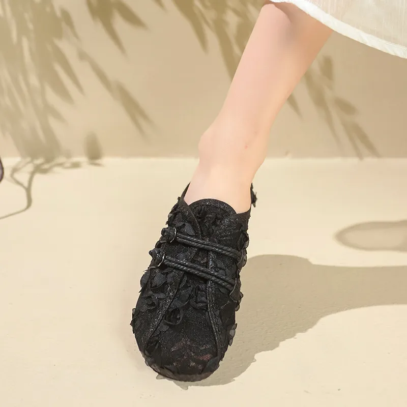Baibianzhiheren Closed Toe Slippers Women's-12