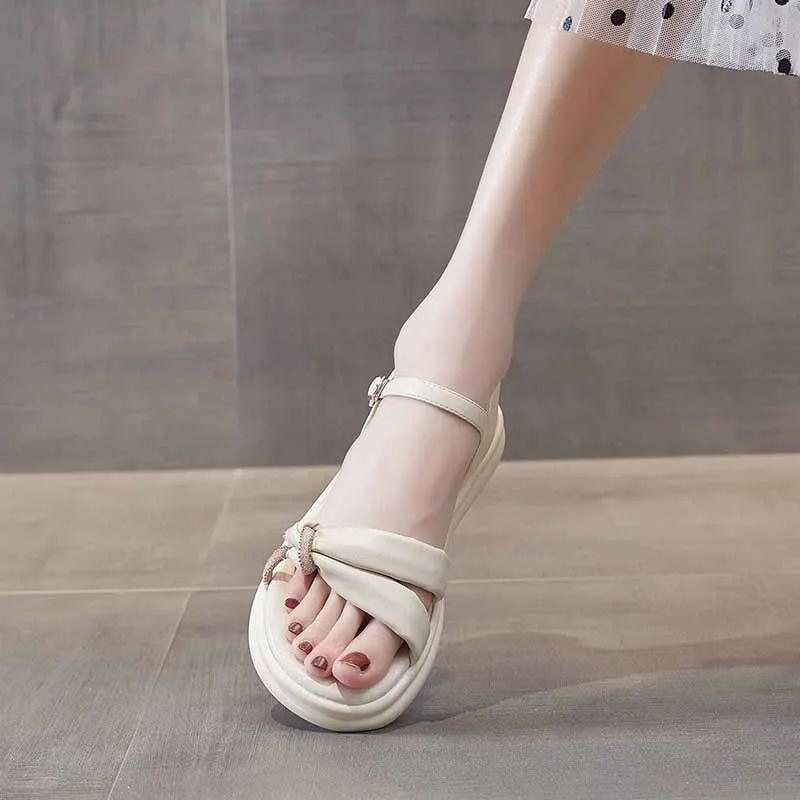 Baibianzhiheren One Strap Sandals Women's-4