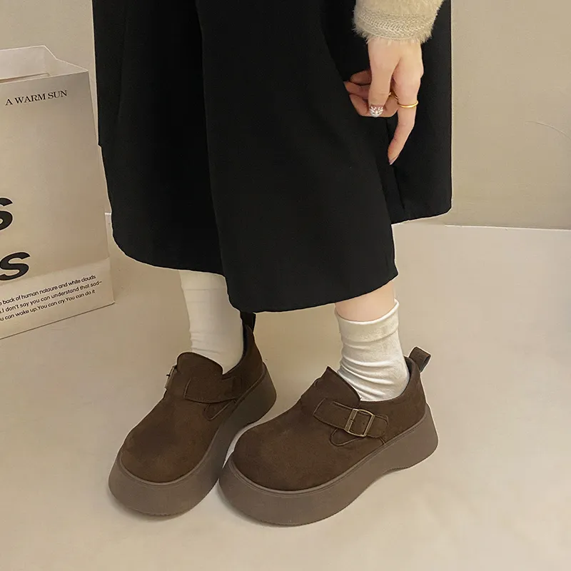 Baibianzhiheren Women's Casual Shoes 5cm Women's-8