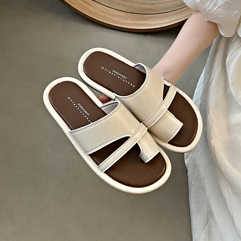 Baibianzhiheren Flip Flops Women's-1