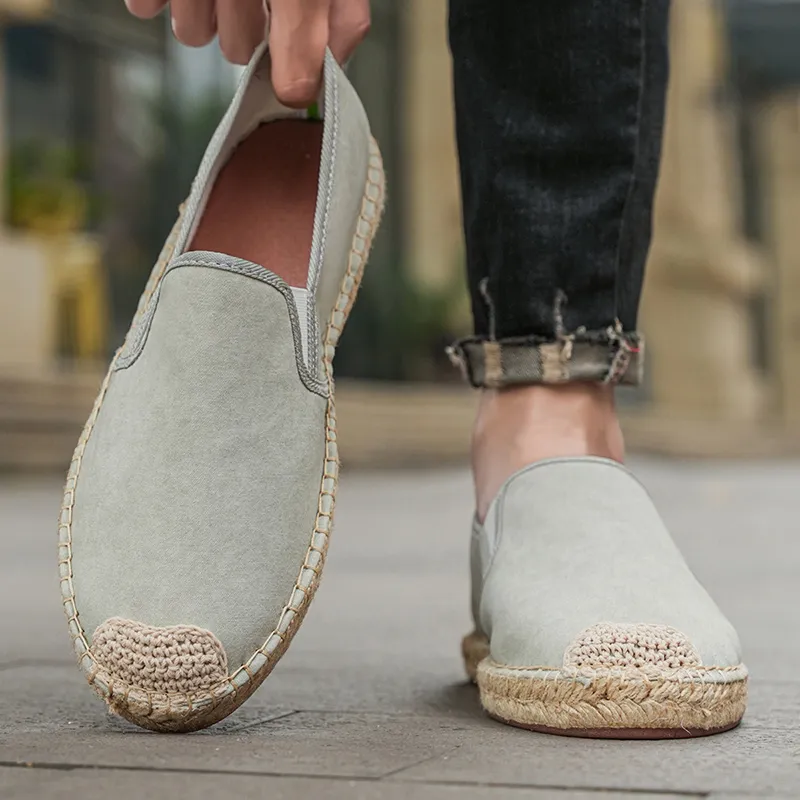 Baibianzhiheren Espadrilles Men's-14