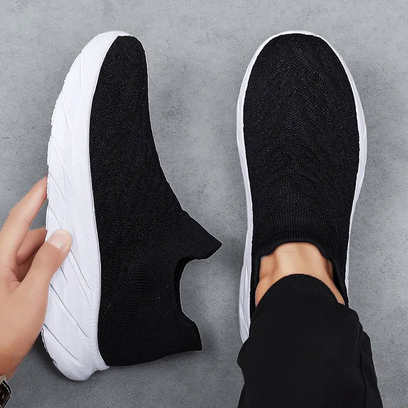 Baibianzhiheren Lightweight And Breathable Mid Top Casual Shoes Unisex-16