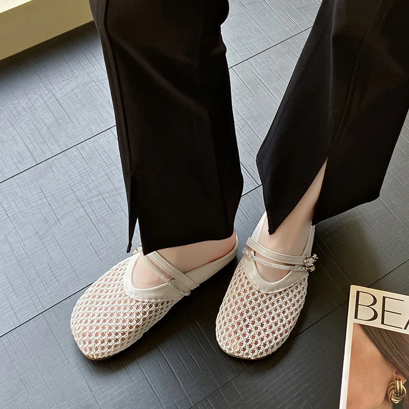 Baibianzhiheren Closed Toe Slippers Women's-1