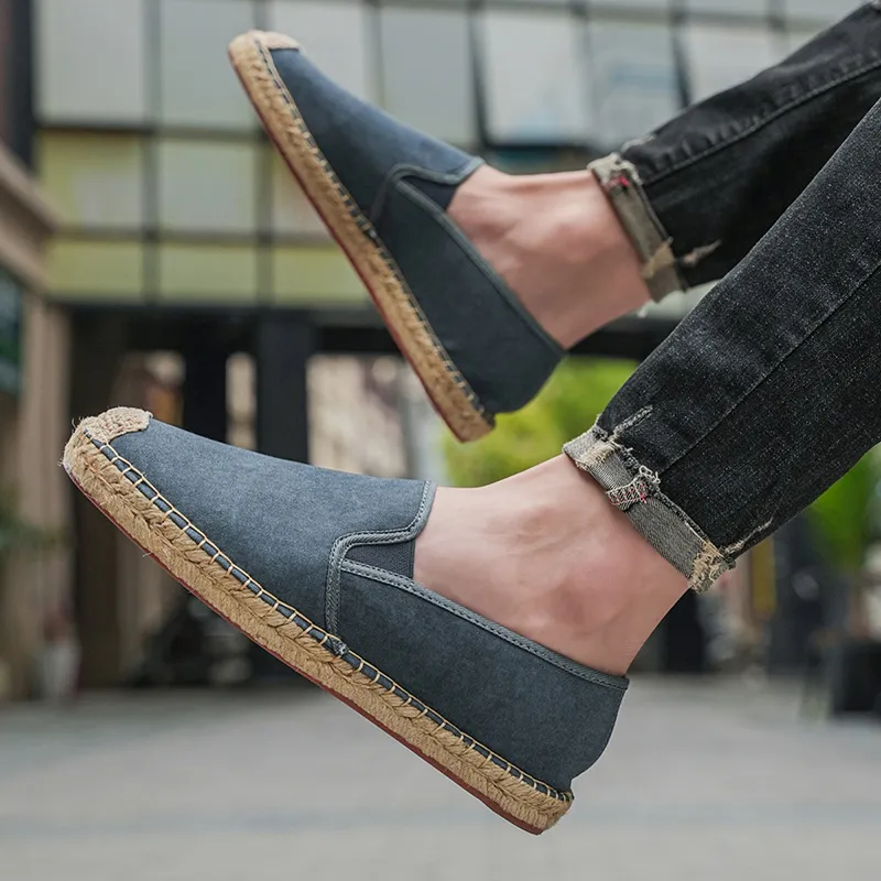 Baibianzhiheren Espadrilles Men's-4