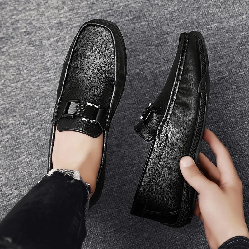 Baibianzhiheren Gommino Loafers Men's-2