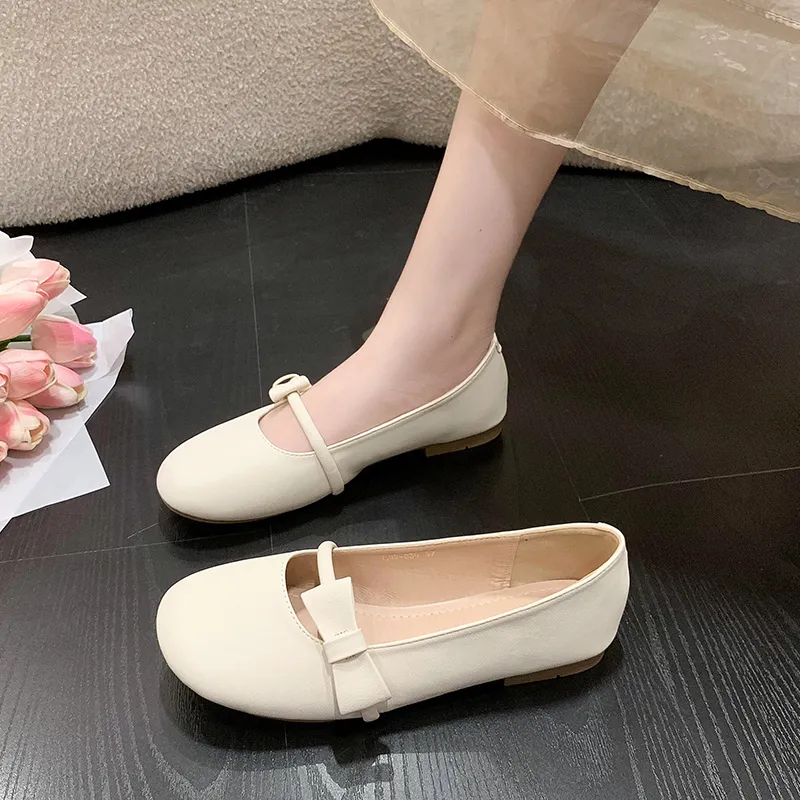 Baibianzhiheren Women's Casual Shoes Women's Apricot-4