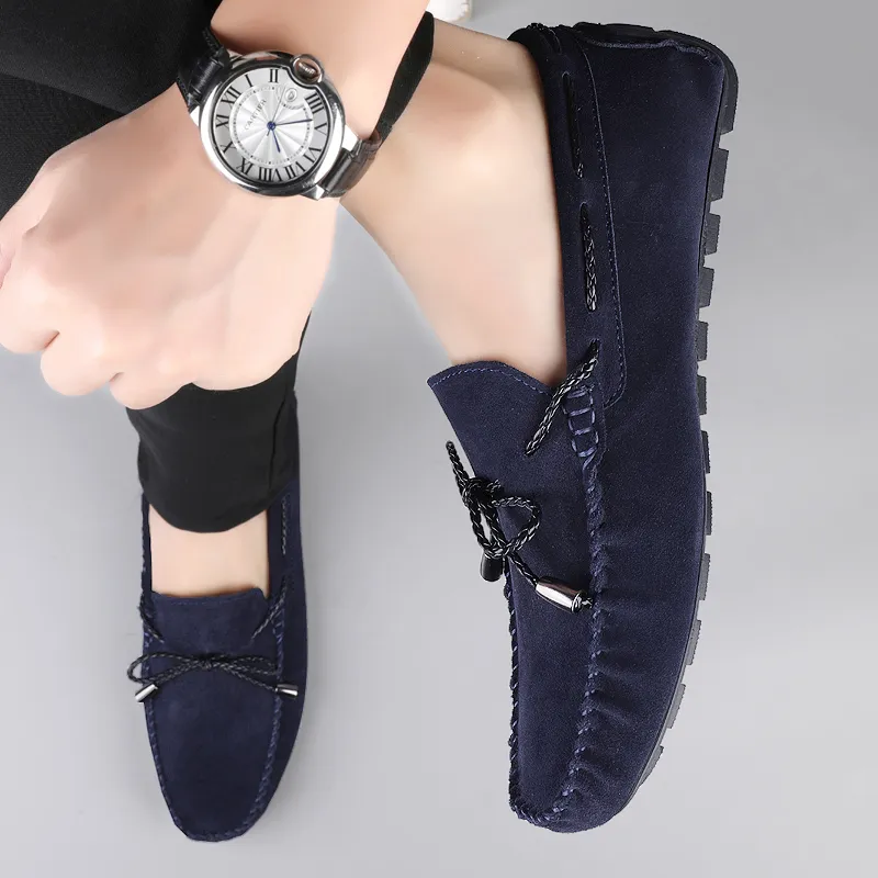 Baibianzhiheren Gommino Loafers Men's-8
