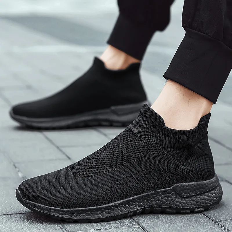Baibianzhiheren Breathable High Top Casual Shoes Unisex-2