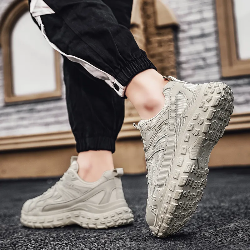 Baibianzhiheren Cushioning Breathable Balance Lightweight Rebound Wear Resistant Casual Shoes Men's-8