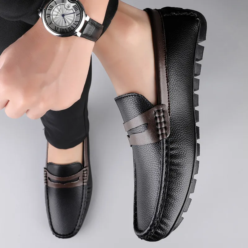 Baibianzhiheren Gommino Loafers Men's-4