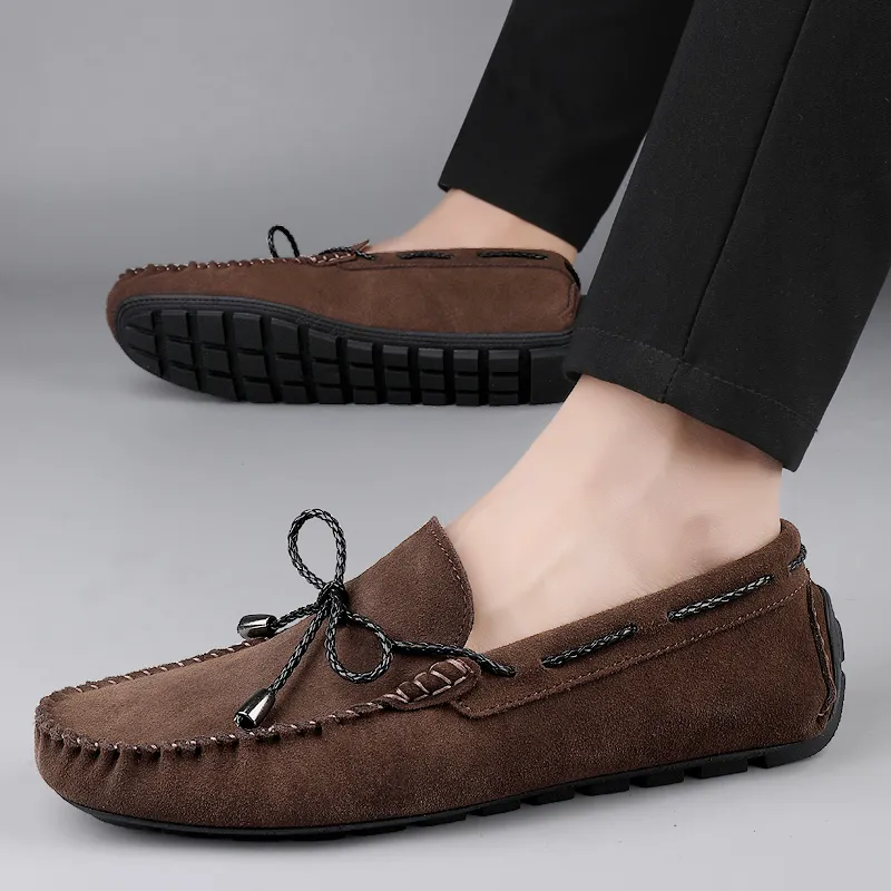 Baibianzhiheren Gommino Loafers Men's-16