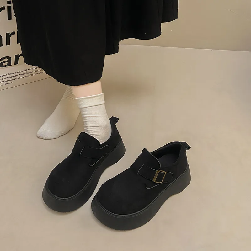 Baibianzhiheren Women's Casual Shoes 5cm Women's-13