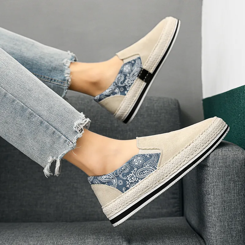 Baibianzhiheren Espadrilles Men's-8