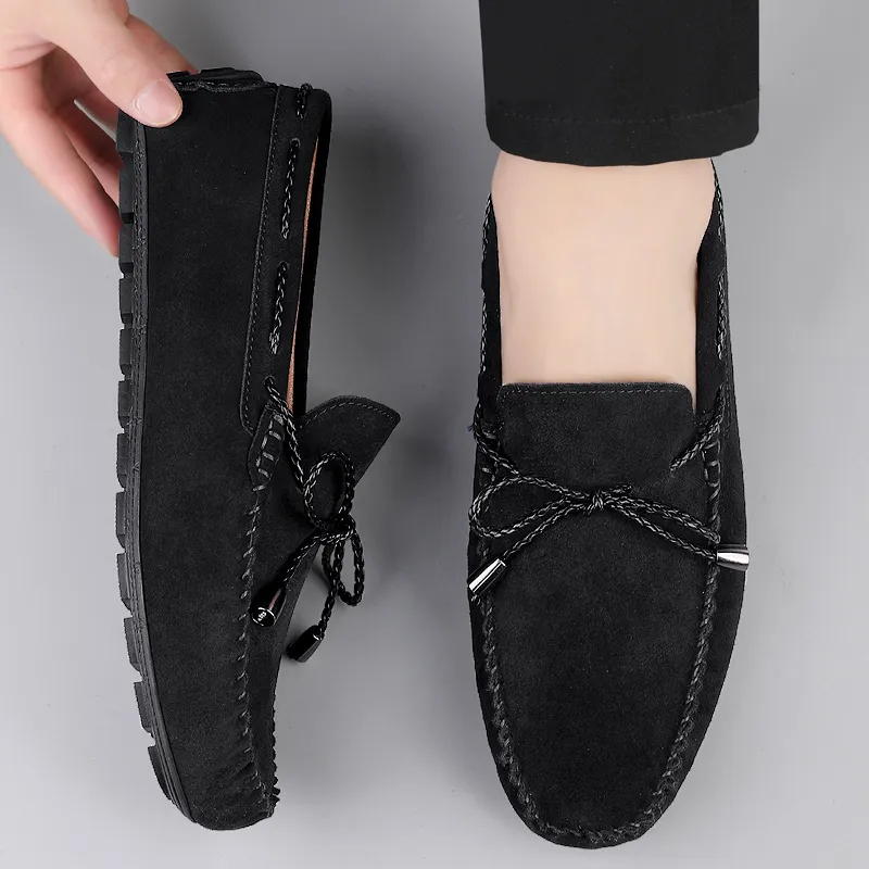 Baibianzhiheren Gommino Loafers Men's-5
