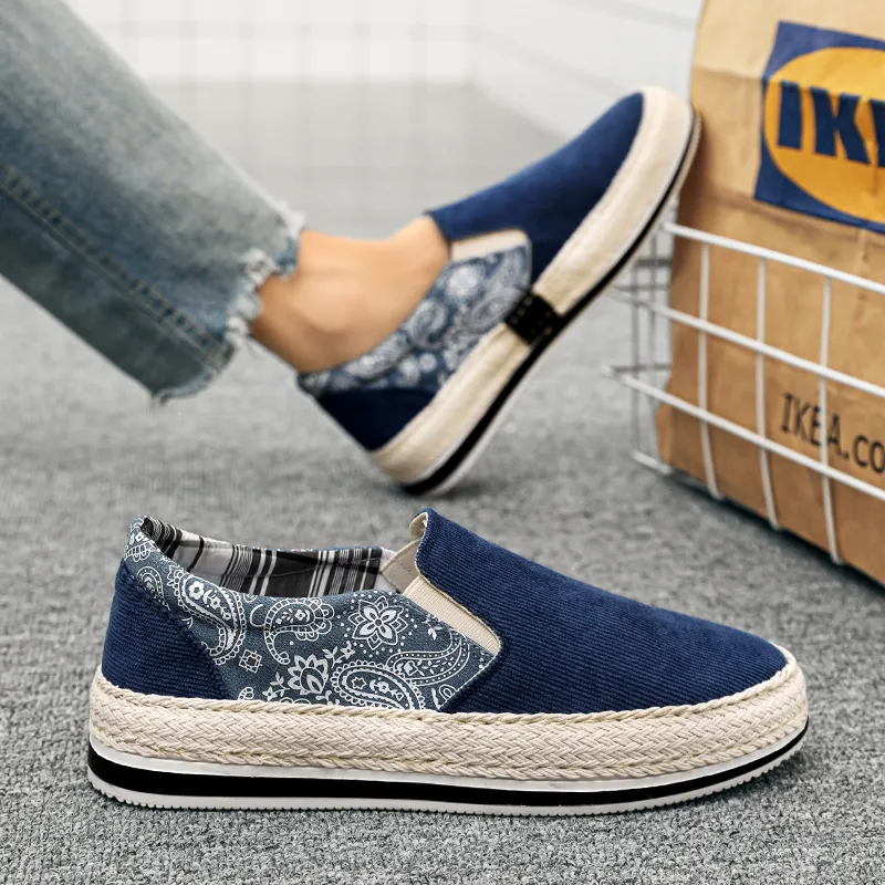 Baibianzhiheren Espadrilles Men's-16