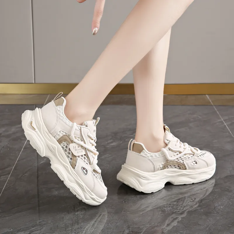 Baibianzhiheren Chunky Sneakers Women's-9