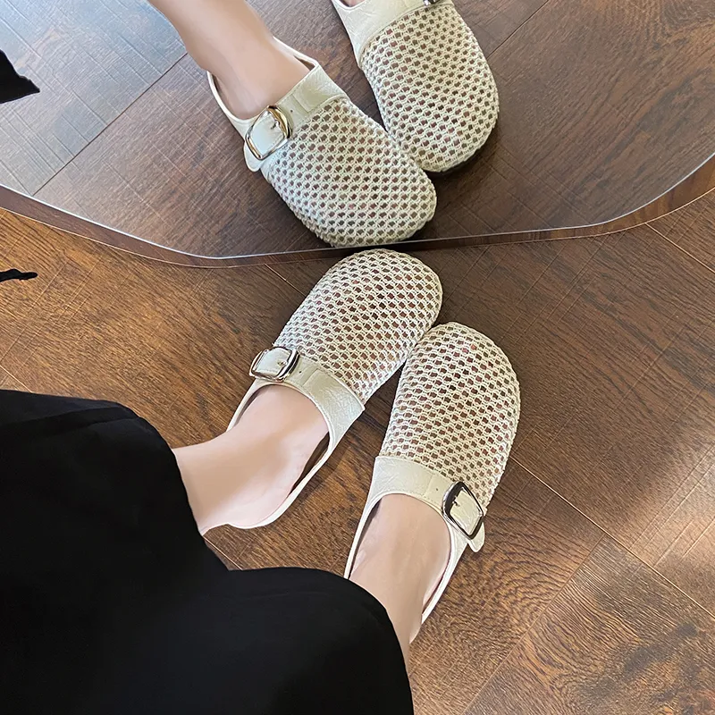 Baibianzhiheren Closed Toe Slippers Women's-8
