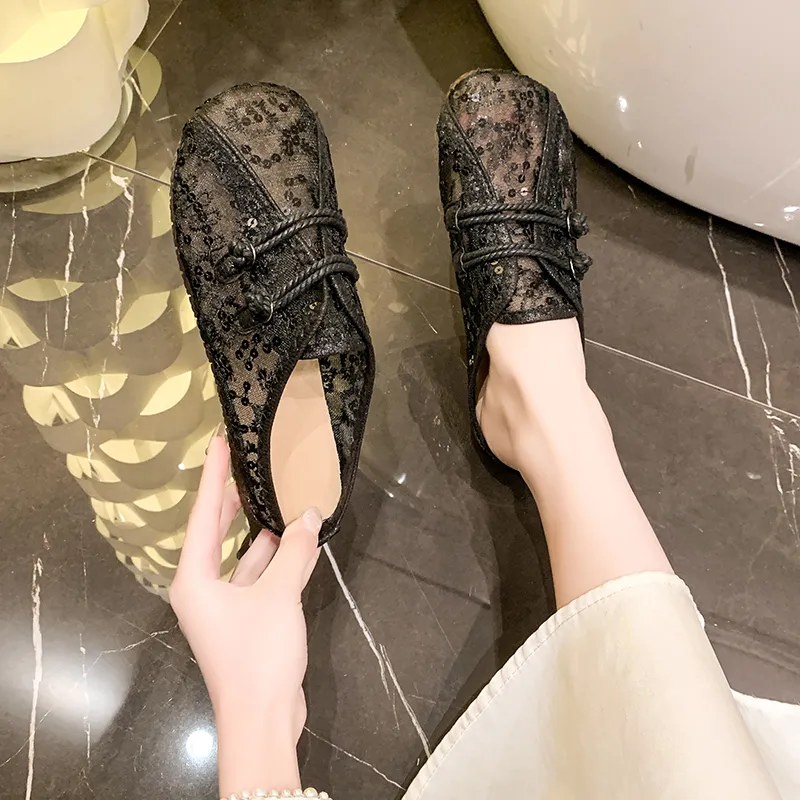Baibianzhiheren Quiet Closed Toe Mules Women's-10