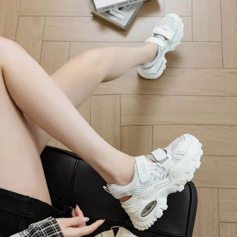 Baibianzhiheren Cushioning And Breathable Chunky Sneakers Women's-9