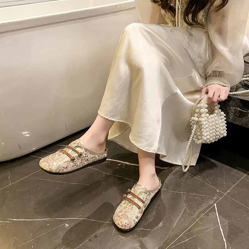 Baibianzhiheren Quiet Closed Toe Mules Women's-13