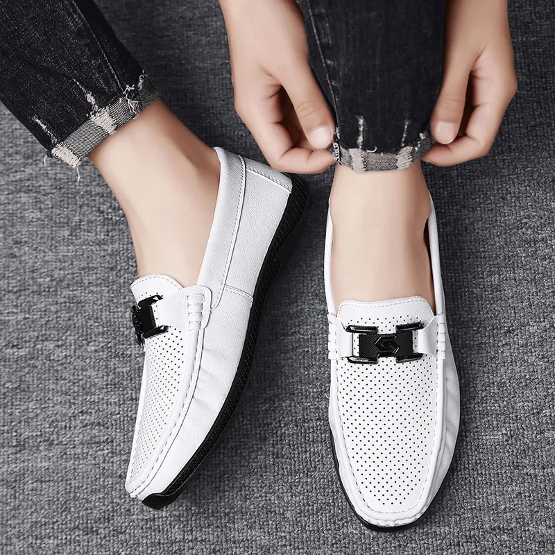 Baibianzhiheren Gommino Loafers Men's-6