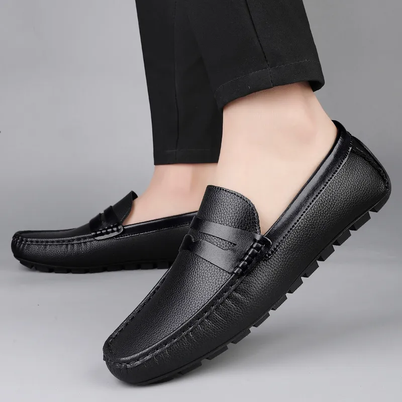 Baibianzhiheren Gommino Loafers Men's-9