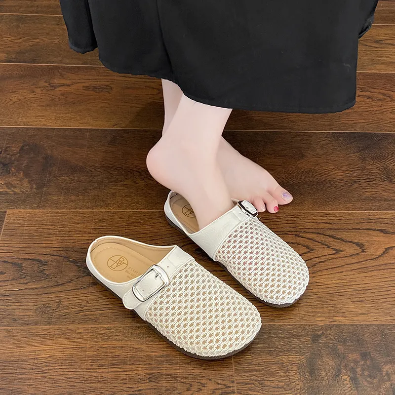 Baibianzhiheren Closed Toe Slippers Women's-7