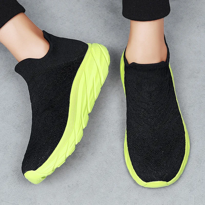 Baibianzhiheren Lightweight And Breathable Mid Top Casual Shoes Unisex-9