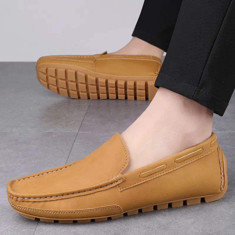 Baibianzhiheren Gommino Loafers Men's-1